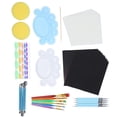 thumbnail image 2 of 47Pcs Mandala Punteado Herramientas Set DIY Arte Pintura Plantilla Mini Caballete Accesorios, 2 of 8