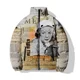 thumbnail image 4 of Abrigo de autobús para hombre, chaquetas retro y cómodas, parka con esculturas para hombre, abrigo de invierno estilo pictórico para hombre, abrigo frío para invierno colorido, 4 of 4