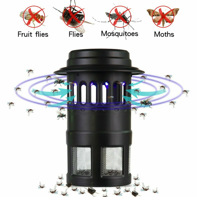 YT MK-023 Electronic LED Insect Killer, Bug Zapper, Mosquito Killer, Fly,  Gnat and Stinger Bug Killer, Indoor and Outdoor use, Zapper Control 