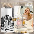 thumbnail image 4 of Juego de 5 Organizadores de Maquillaje Apilables, Cajones Transparentes de Plástico para Tocador, Baño, Cocina y Despensa - Ideal para Organizar Gabinetes y Cajones, 4 of 4