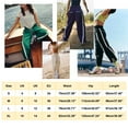 thumbnail image 3 of IDALL Sweatpants Women Wide Leg Pants Woman Womens Casual Pants Loose Fit High Waisted Travel Work Sweatpants With Pockets Baggy Pants High Waisted Pants Orange XL, 3 of 6