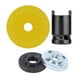 thumbnail image 1 of Disco cortante Ruedas de disco de corte de vidrio, 2 platos, delgado, plato de amoladora 9523, llave de tubo, herramienta de cerámica para corte suave, 1 of 9