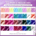 thumbnail image 3 of Kit de esmaltes de uñas en gel JODSONE, 32 unidades, 4 unidades, con base y capa superior, 3 of 8