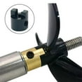 thumbnail image 3 of Conector de Muleta de Perro Zulema Tenedor de Paleta Modelo 4 MM Negro, 3 of 8