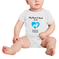 thumbnail image 2 of My Best Friend is A Boston Terrier Dog Funny Baby Outfits 0-3 Months, 2 of 5