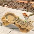 thumbnail image 4 of Basking Platform for Turtle Resin Tortoise Habitat Reptile Hiding Cave Reptile Tank Ornament, 4 of 8