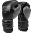 thumbnail image 1 of Everlast Guantes de Boxeo de Entrenamiento PowerLock2 de 16 Oz, Color Negro/gris, 1 of 5