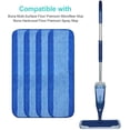 thumbnail image 3 of Microfiber Cleaning Pads Compatible With Bona Mop for Hardwood Floors, Washable & Reusable Replacement Refills, 3 of 5