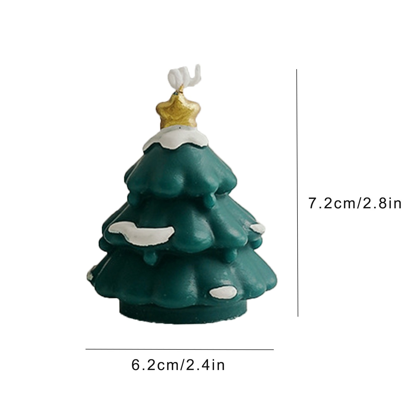 Coffret cadeau de Noël fait main - Bougie parfumée en cire de soja, sachet et décoration - France Coffret cadeau de Noël fait main - Bougie parfumée en cire de soja, sachet et décoration - France
