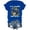 Dark Blue, variant on Women Short Sleeve Tops Crewneck Universal Fit Casual Printed T Shirt For Loose Round Neck Plus Size Option Dressy Casual Basic Tee S-XXL