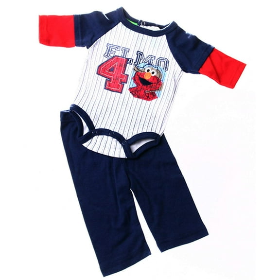 Elmo 2pc Set Newborn Boys 3-6 Months