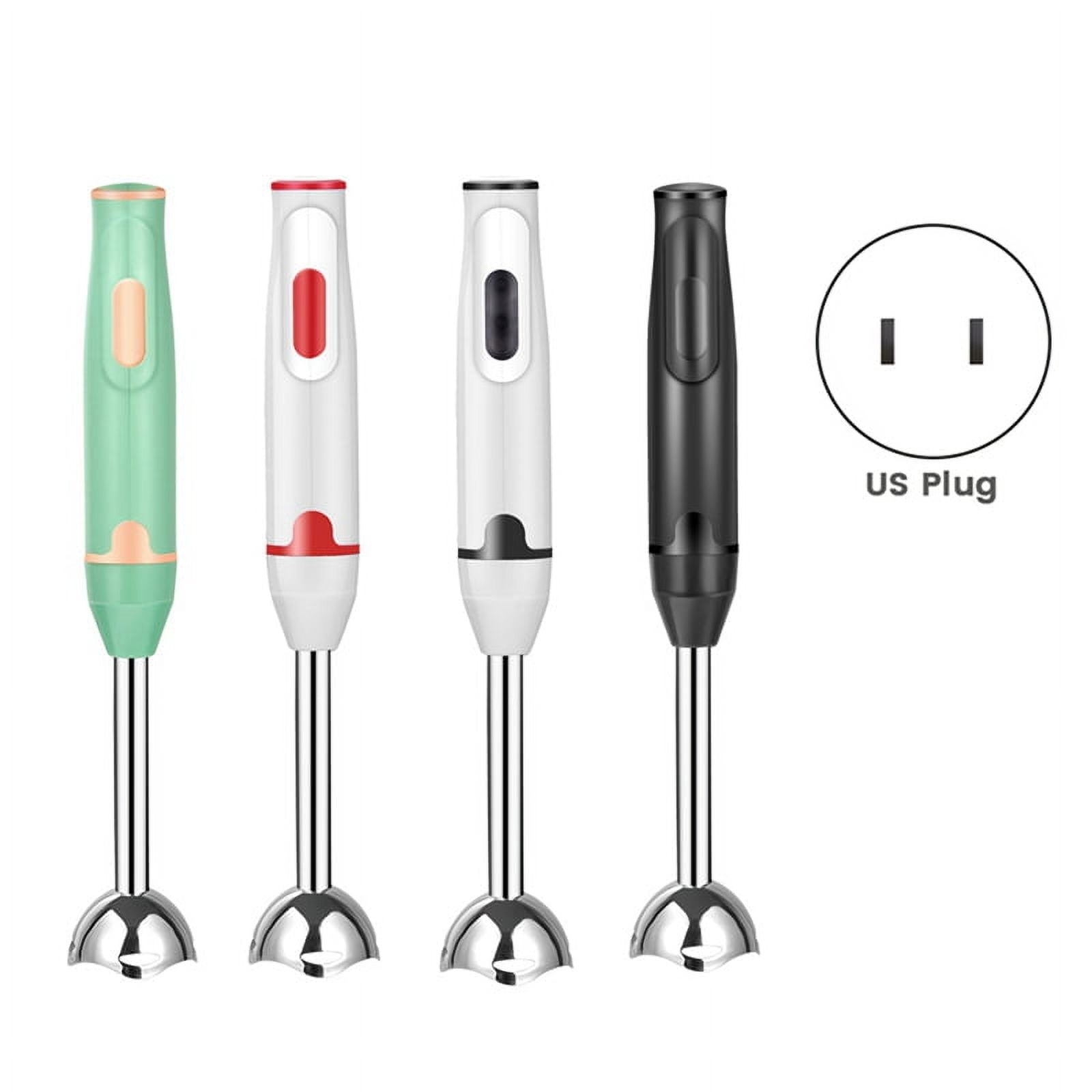 Hand Blender Kitchen Food Vegetable Grinder Food Mixer Purees Smoothies Shakes Sauces Soups Sage US Plug Green