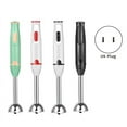 thumbnail image 2 of Hand Blender Kitchen Food Vegetable Grinder Food Mixer Purees Smoothies Shakes Sauces Soups Sage US Plug Green, 2 of 7