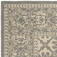 thumbnail image 5 of SAFAVIEH Suzani Rida Floral Bordered Area Rug, Grey/Beige, 8' x 10', 5 of 7