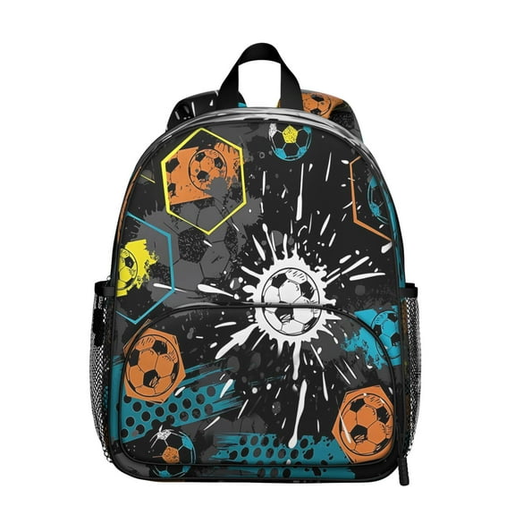 Students and Teens Sports Backpack - Baseball, Golf, Tennis Print, Comfortable and Water-Repellent for School and Play