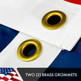 thumbnail image 3 of G128 - American Flag USA Flag 3x5 Ft Double Sided Embroidered Stars Sewn Stripes Brass Grommets US Flag, 3 of 8