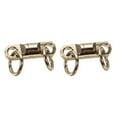 thumbnail image 4 of QualitChoice 10 Pieces Fishing Swivels High-ranking Easy Installment Professional Use Distinctive Long Service Life Tauten Line Loop7#（10pcs） 2Set, 4 of 6