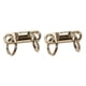 thumbnail image 4 of Greeniant 10 piezas giratorias de pesca portátil nuevo estilo de acero inoxidable de alto rango fácil instalación larga vida útil Tauten Loop9 # (10 piezas) 2Conjunto, 4 of 6