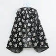 thumbnail image 3 of WIBACKER 1-Pieces Kids Girls Halloween Skeleton Cape, One Size 29.5" Length, 3 of 4