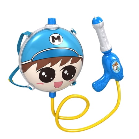 Children S Backpack Water Bomb Toy Pull-Out Beach Play Water Spray Bomb Feature