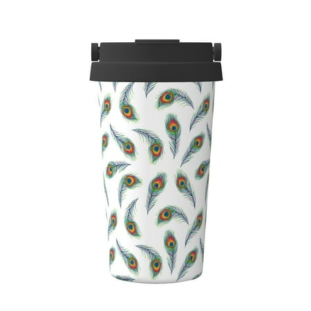 

KLL Colorful Grass Pattern Stainless Steel Vacuum Insulated Tumbler - Carry Insulated Coffee Mug - Reusable Insulated Cold Brew Iced Coffee Cup Thermos