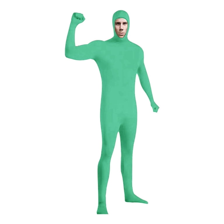 Wyobmus Men's And Women's Face Open Zentai Bodysuit Stretch