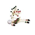 thumbnail image 1 of Broche navideño, decorativos para bolsos, mochilas, jerséis, ropa, Alce Zulema Broche, 1 of 8