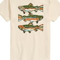 thumbnail image 3 of Instant Message - Northern Trout - Men's Short Sleeve Graphic T-Shirt, 3 of 6