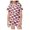 5-White, variant on LIIPEE Girls Halloween Graphic Pajamas Short Sleeve Button Down Shirts And Shorts Pajama Sets Kids Holiday Sleepwear 1-14 Years