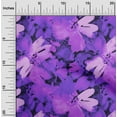 thumbnail image 1 of oneOone Cotton Poplin Twill Purple Fabric Florals Diy Clothing Quilting Fabric Print Fabric By Yard 56 Inch Wide-1N2, 1 of 1