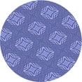 thumbnail image 1 of Ahgly Company Machine Washable Indoor Round Transitional Sky Blue Area Rugs, 3' Round, 1 of 7