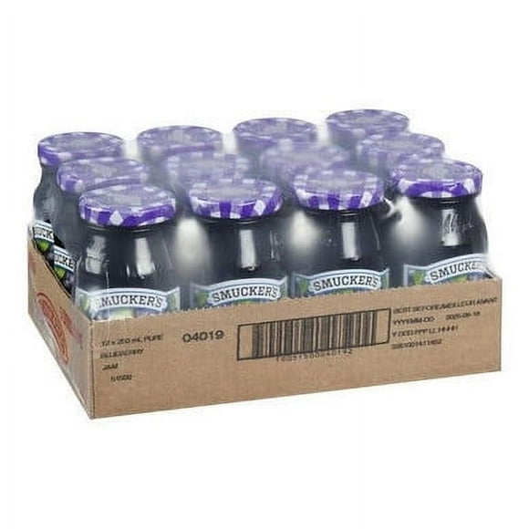 Jm Smucker Jam Blueberry Smucker's - 250ml/9.6 lbs (12/Case)
