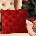 thumbnail image 7 of Noothes 18x18 Inch Christmas Throw Pillow with 3D Embroidered Tree Design, Winter Holiday Couch Pillow for Living Room and Cozy Bedroom Decor, 7 of 7