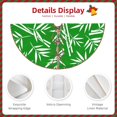 thumbnail image 3 of Fotbe Bamboo Pattern Christmas Tree Skirt, Tree Skirts Plush Christmas Decorations, Christmas Tree Skirts Xmas Decorations Holiday Party Decor-30", 3 of 6