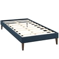 thumbnail image 1 of Modway Sharon Twin Fabric Bed Frame with Squared Tapered Legs in Azure, 1 of 2