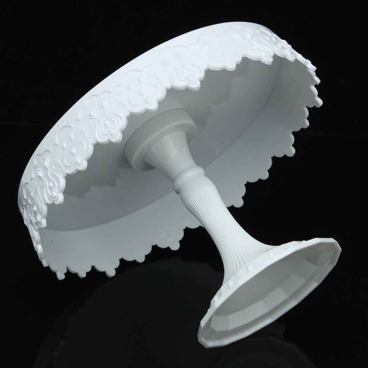 White Cake Stand Round European Cake Shelf for Modern Dessert Wedding