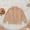 Khaki, variant on Honeeladyy Winter Coats Toddler Girl&boy Baby Infant Kids Autumn And Winter Sweater Candy Color Cardigan Solid Color Small Cardigan Children's Sweater Pink Sales Online