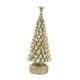 thumbnail image 2 of Figura de árbol de Navidad Decoración navideña Regalo de festival Árbol de Navidad decorativo Champán, 2 of 9