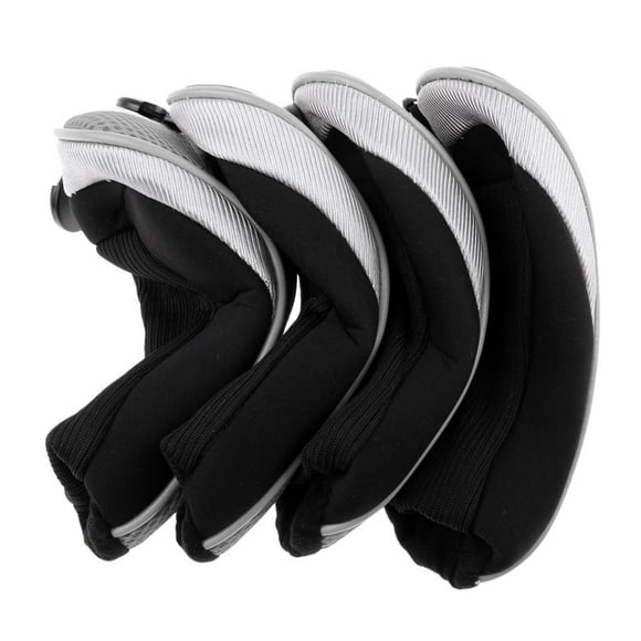 jinwen 4 Neoprene Golf Hybrid Club Kopfbedeckung Replacement / UT Clubs Head Protective Gray