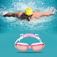 thumbnail image 3 of de natación para PC, cómodas protectoras, tapón para los oídos, polarizadas sin , , de agua para esnórquel, rosado Baoblaze Gafas de natación, 3 of 7