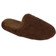 thumbnail image 2 of Zac & Evan Boys 11-5 Cushioned Scuff Slipper (Brown 13/1), 2 of 2