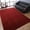 Red, variant on Rugsotic Carpets Hand Knotted Wool Area Rug 4'x6' Blue Contemporary Rectangle Indoor Rug for Living Room, Bedroom Antimicrobial L00105