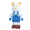 59002 Extra Large Blue Suspender Violent Bear, variant on Giant Blue Bear Building Block Set Compatible With Small Bricks 3D Puzzle Toy Ages 7-14 Christmas Gift