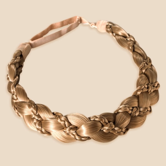 Madison Braids Womens Braided Headband Hair Braid Hair Piece Extension - Butterfly - Dirty Blonde