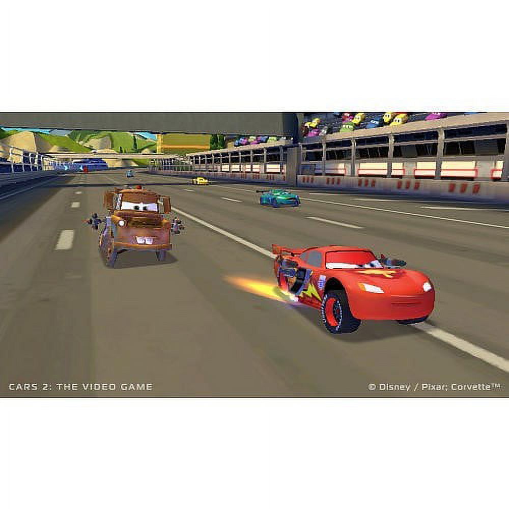 Cars 2: The Video Game Nintendo Wii Complete with Manual - image 2 of 4