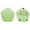 Avocado Green, variant on YUNOVA Hidden AirTag Holder Pin - Discreet Tracker Case for Kids, Elderly & Pets, Shockproof Silicone Cover with Secure Clip, Waterproof & Lightweight Design