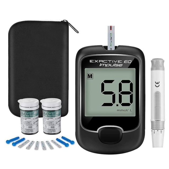 Juego de arranque rápido mmol/L | Medidor de sangre de cetonas, 10 tiras de prueba de cetonas y otros accesorios | Control de cetonas para el hogar y la carretera ACTIVE Biensenido a ACTIVE