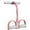 A, variant on 17.7 Inch Multifunction Pedal Resistance Band with Handle, 6 Tube Foot Pedal Exercise Band for Full Body Workout, Stretching Yoga Arm Leg Waist Training, Home Gym Strength Equipment for Women Men