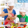 thumbnail image 5 of Juego de mini utensilios de cocina de 2 piezas, herramientas de cocina de silicona con espátulas, 5 of 5
