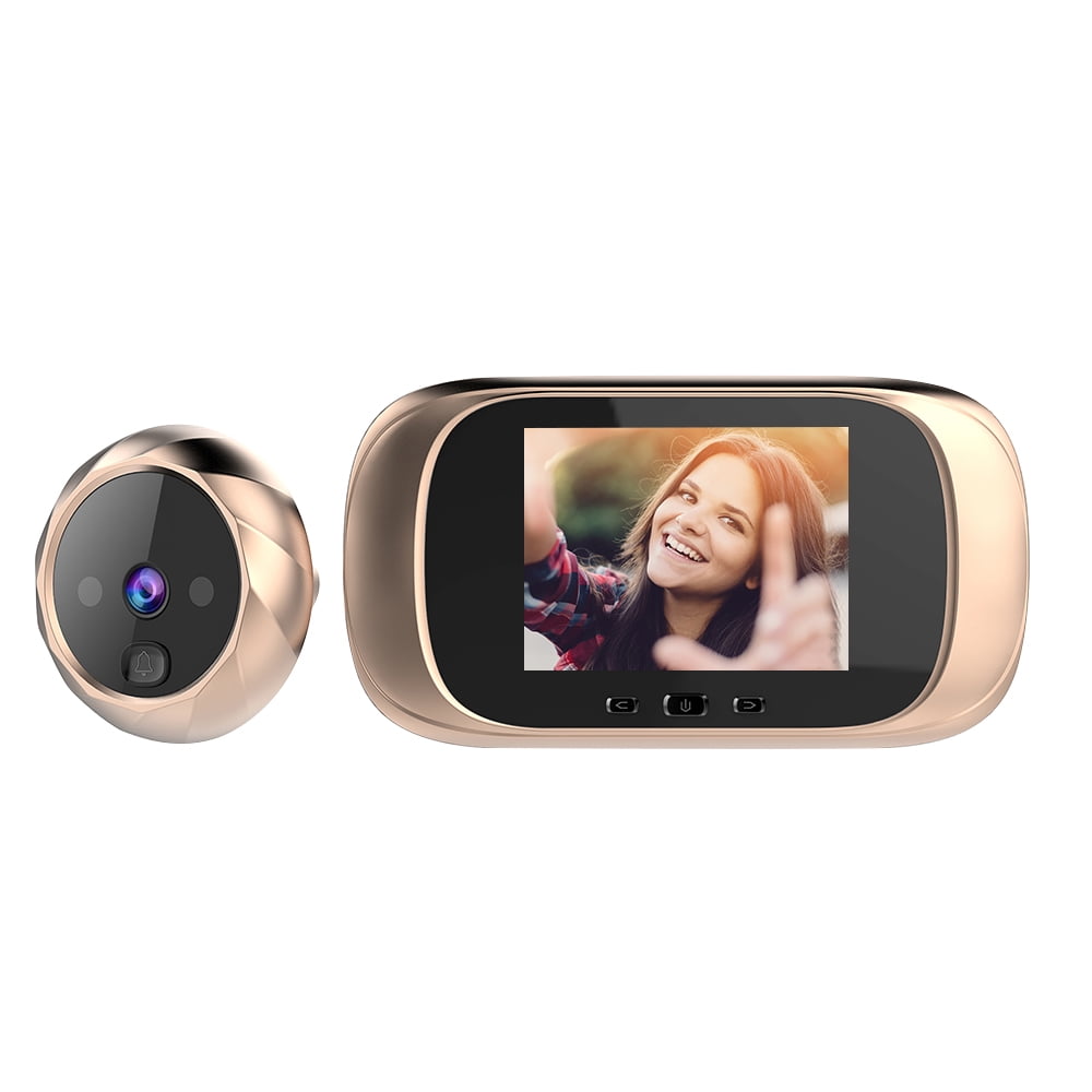 3.5" Digital Peephole Viewer Door Eye Doorbell Video Camera Motion Detector 120° 